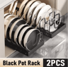 PullOut Pots  Pans Organizer Drawer With Dividers Space Saving Pot Lid Organizer For Cabinets 1