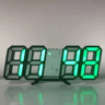 3D LED Digital Alarm Clock With Temperature Modern Wall  Desk Display Clock 4