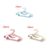 Kids Clothes Hangers Set 10pcs Windproof Baby  Childrens Plastic Hangers 2