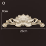 Vintage Carved Wood Onlays Decorative Furniture Appliques For Elegant Home Decor 2