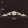 Vintage Carved Wood Onlays Decorative Furniture Appliques For Elegant Home Decor 9