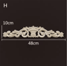Vintage Carved Wood Onlays Decorative Furniture Appliques For Elegant Home Decor 12
