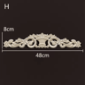 Vintage Carved Wood Onlays Decorative Furniture Appliques For Elegant Home Decor 13