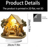 LifeRoots Acrylic Tree Of Life Family Decor  Newborn Keepsake Desktop Ornament 1