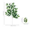 Artificial Eucalyptus Greenery Arrangement  Realistic Fake Plant Decor For Home  Weddings 10