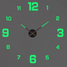 Modern 3D DIY Wall Clock  Large Acrylic Mirror Decorative Quartz Clock 10