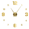 Modern 3D DIY Wall Clock  Large Acrylic Mirror Decorative Quartz Clock 12