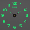 Modern 3D DIY Wall Clock  Large Acrylic Mirror Decorative Quartz Clock 14