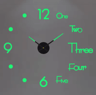 Modern 3D DIY Wall Clock  Large Acrylic Mirror Decorative Quartz Clock 3