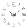 Modern 3D DIY Wall Clock  Large Acrylic Mirror Decorative Quartz Clock 8