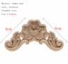 HandCarved Floral Wood Applique Decorative Wooden Trim For Furniture  Wall Decor 16