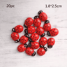 Wooden Ladybug Decor  Large Miniature Fairy Garden Ornament For DIY Crafts 4