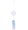 Japanese Glass Wind Chime  Sakura Cherry Blossom Wind Bell Hanging Decor 2