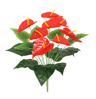 53cm Artificial Monstera Leaves Large Tropical Palm Fronds Decor 1