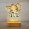 Personalized Custom Name Night Light Acrylic USB LED Lamp For Kids 27
