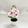 Mini Artificial Bonsai Plant With Pot  Realistic Desktop Greenery For Home Decor 4