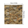 3D Brick Wall Sticker Panels Waterproof SelfAdhesive DIY Wallpaper For Home Decor 5