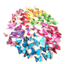 12PCS Magnetic Butterfly Stickers  3D PVC Wall  Fridge Decor For DIY Home Styling 6