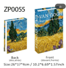 Van Gogh Monet Picasso Decorative Book Storage Box Luxury Hidden Storage Decor 11