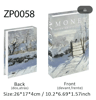 Van Gogh Monet Picasso Decorative Book Storage Box Luxury Hidden Storage Decor 12
