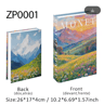Van Gogh Monet Picasso Decorative Book Storage Box Luxury Hidden Storage Decor 16