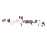 Miniature Cat Figurine Decor  Cute 3D Desk  Shelf Animal Ornament 10