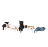 Miniature Cat Figurine Decor  Cute 3D Desk  Shelf Animal Ornament 9