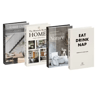Aesthetic Decorative Fake Books Set  Designer Coffee Table  Bookshelf Decor 4pcs 15