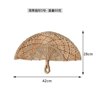 Nordic Woven Wall Fan Decor Handwoven Seaweed Boho Wall Hanging 6