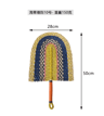 Nordic Woven Wall Fan Decor Handwoven Seaweed Boho Wall Hanging 10