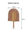 Nordic Woven Wall Fan Decor Handwoven Seaweed Boho Wall Hanging 17