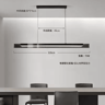 Modern Long Glass Pendant Light Elegant Kitchen Island  Dining Room Chandelier 2