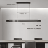 Modern Long Glass Pendant Light Elegant Kitchen Island  Dining Room Chandelier 3