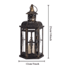 Vintage Hanging Candle Lantern 11 Metal Decorative Lantern For Indoor  Outdoor Decor 2