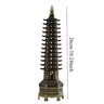 Feng Shui Wenchang Pagoda Statue  Zinc Alloy Chinese Tower Decor For Home  Office 2