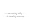 You Look Amazing Mirror Decal Inspirational Vinyl Wall Sticker For Bathroom  Bedroom 8