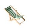 Mini Wooden Beach Chair Model  Dollhouse Outdoor Reclining Furniture Accessory 5