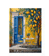 Italian Lemon Tree Wall Art Cottage Core Spring Landscape Canvas Print Unframed 12