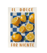 Italian Lemon Tree Wall Art Cottage Core Spring Landscape Canvas Print Unframed 13