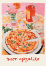 Aperol Spritz  Pizza Cocktail Kitchen Wall Art Italian Food Canvas Poster 13
