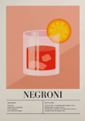 Aperol Spritz  Pizza Cocktail Kitchen Wall Art Italian Food Canvas Poster 16
