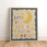 Magical Unicorn Nursery Wall Art  Inspirational Quote Canvas Prints For Kids Room 10