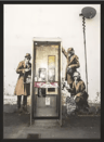 Banksy Style Graffiti Canvas Print Modern Urban Street Art Wall Poster Frameless 21