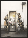 Banksy Style Graffiti Canvas Print Modern Urban Street Art Wall Poster Frameless 24