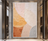 Large Abstract Texture Wall Art Handmade Gold Minimalist Canvas Painting 6