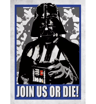 Retro Galactic Space Poster  TatooineInspired SciFi Canvas Wall Art 2