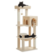 Climb Nest Multi Level Cat Tree Tower With Hammock Condo  Scratching Posts 3