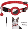 Reflective AirTag Cat Collar  AntiLost GPS Tracker Holder With Bell 5