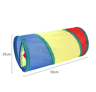 Foldable Crinkle Cat Tunnel Toy Cat Tunnel Toy With Noisy Paper  Interactive Rolling Play 3
