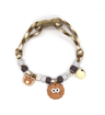 Colorful Braided Pet Collar With Bell Adjustable Necklace For Cats And Small Dogs 4